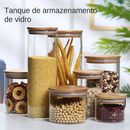 Pote de Vidro Hermético Transparente